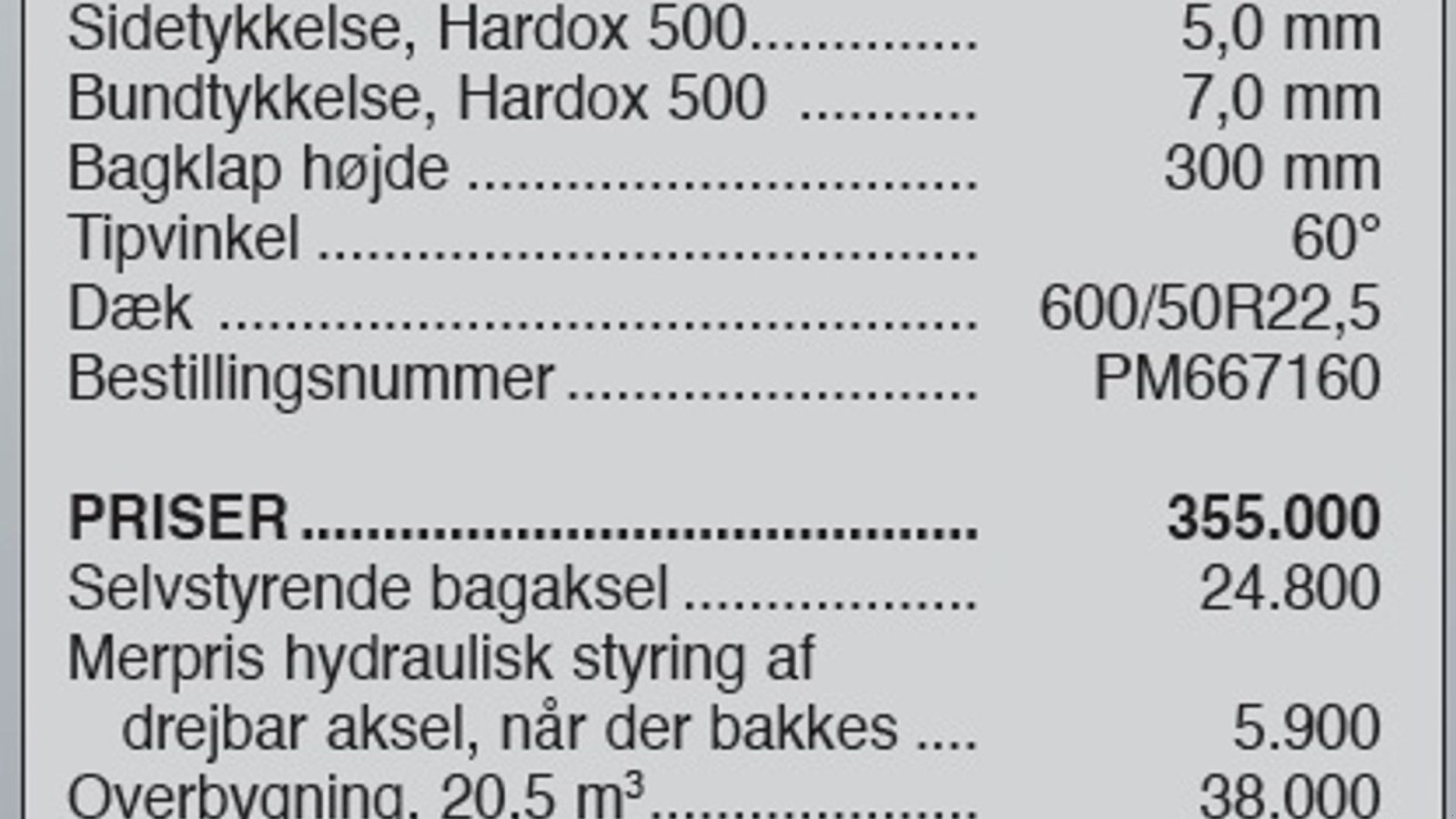 Muldenkipper типа Sonstige XDH 160, Gebrauchtmaschine в Vrå (Фотография 6)