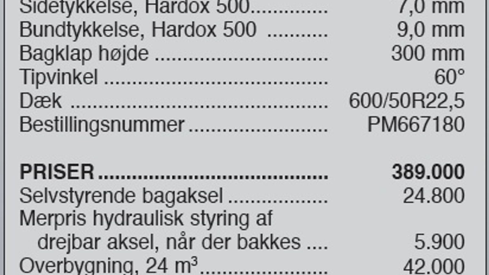 Muldenkipper typu Sonstige XDH 180, Gebrauchtmaschine v Vrå (Obrázek 8)