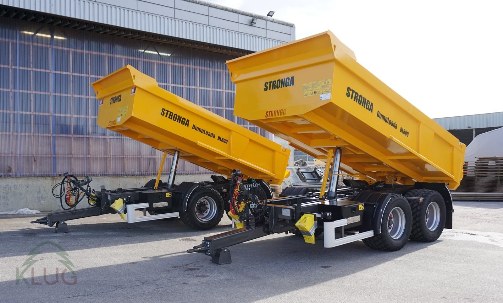 Muldenkipper tipa Stronga DumpLoada DL800-1400 Erdbaukipper, Neumaschine u Pirching am Traubenberg (Slika 9)