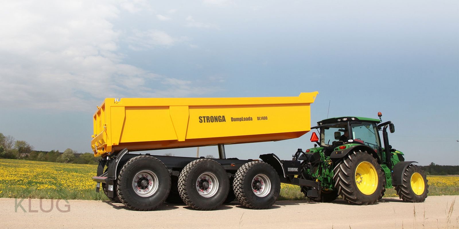 Muldenkipper tipa Stronga DumpLoada DL800-1400 Erdbaukipper, Neumaschine u Pirching am Traubenberg (Slika 2)