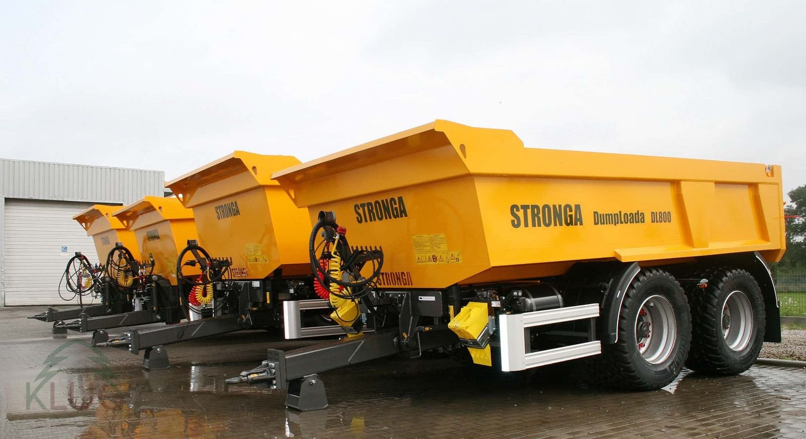 Muldenkipper tipa Stronga DumpLoada DL800-1400 Erdbaukipper, Neumaschine u Pirching am Traubenberg (Slika 1)