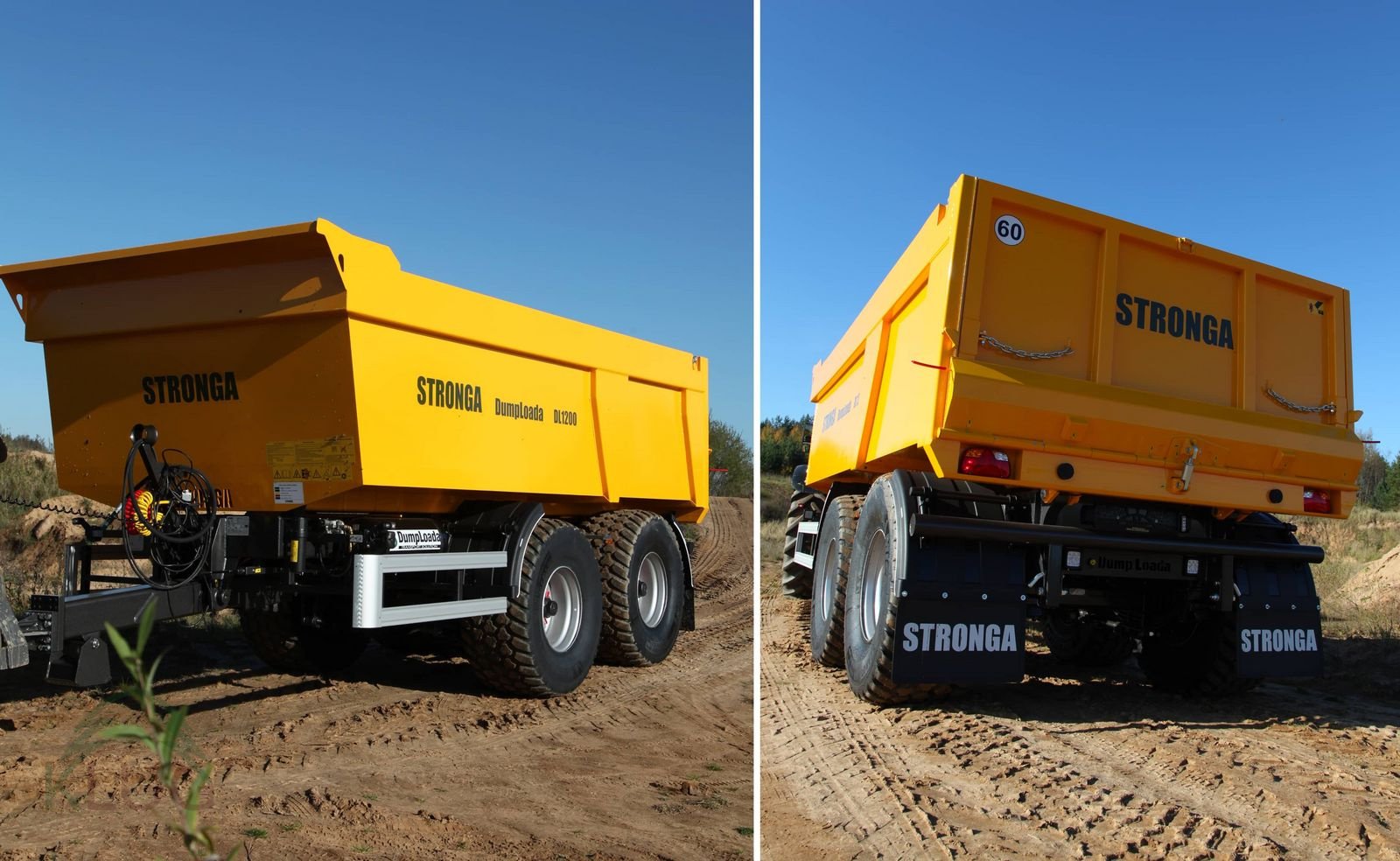 Muldenkipper tipa Stronga DumpLoada DL800-1400 Erdbaukipper, Neumaschine u Pirching am Traubenberg (Slika 8)