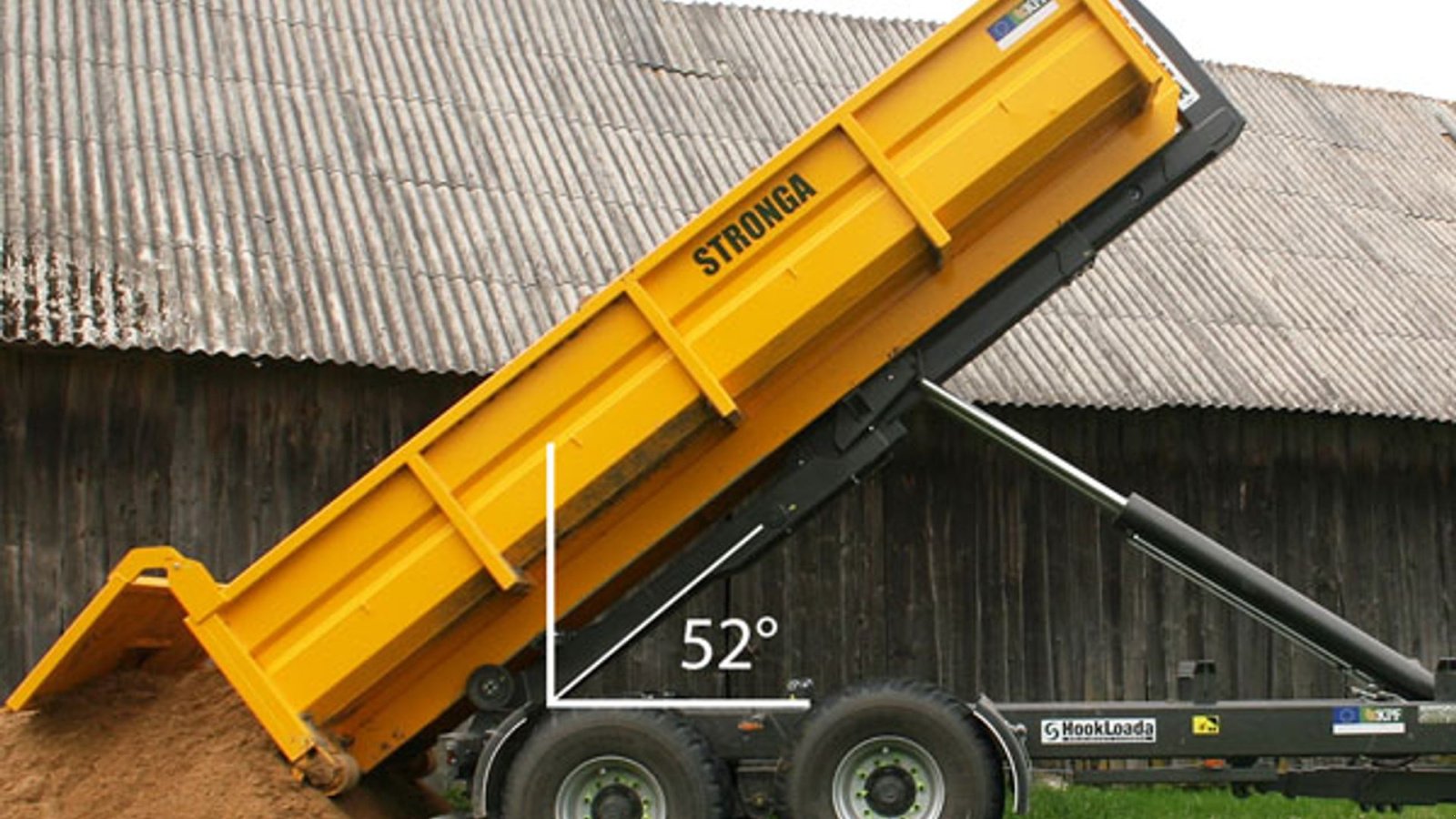 Muldenkipper van het type Stronga HL180ST, Gebrauchtmaschine in Vrå (Foto 10)