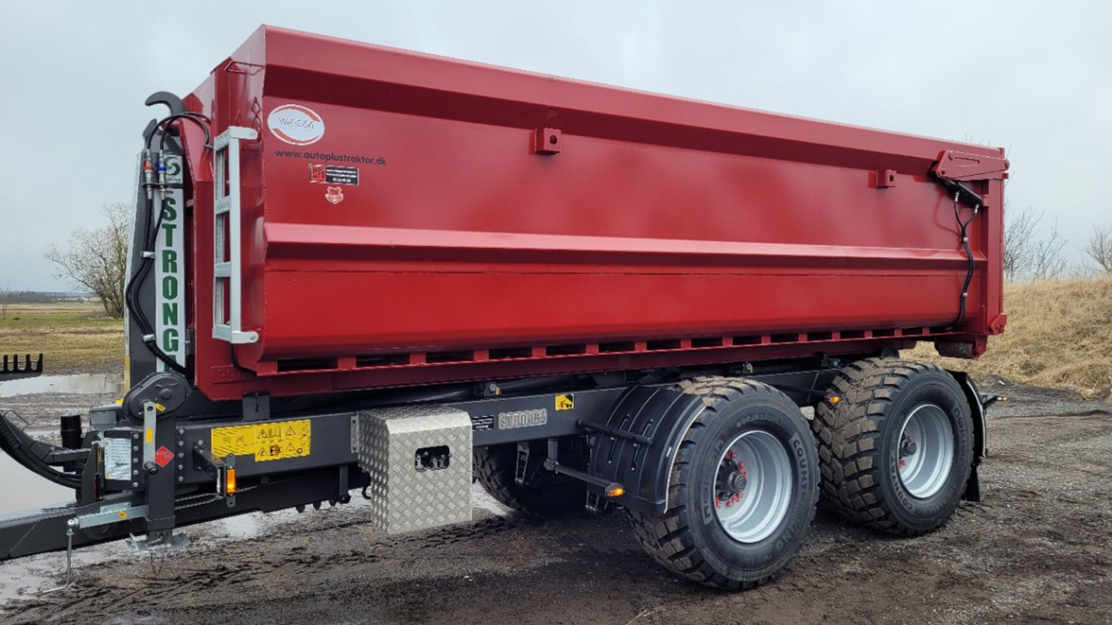 Muldenkipper типа Stronga HL210ST Kroghejsevogn, Gebrauchtmaschine в Vrå (Фотография 2)