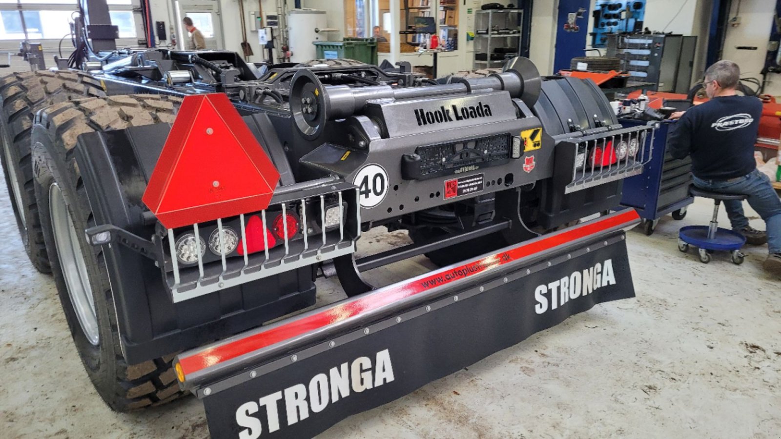 Muldenkipper типа Stronga HL210ST Kroghejsevogn, Gebrauchtmaschine в Vrå (Фотография 9)