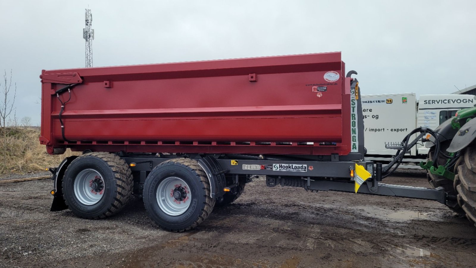 Muldenkipper типа Stronga HL210ST Kroghejsevogn, Gebrauchtmaschine в Vrå (Фотография 1)