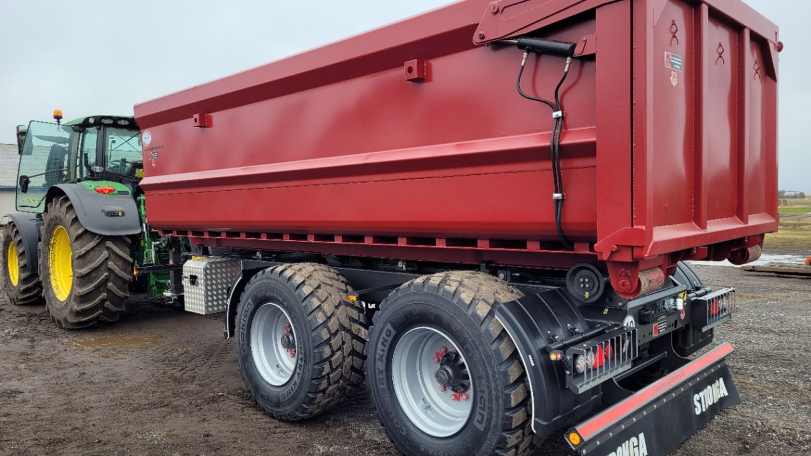 Muldenkipper типа Stronga HL210ST Kroghejsevogn, Gebrauchtmaschine в Vrå (Фотография 4)