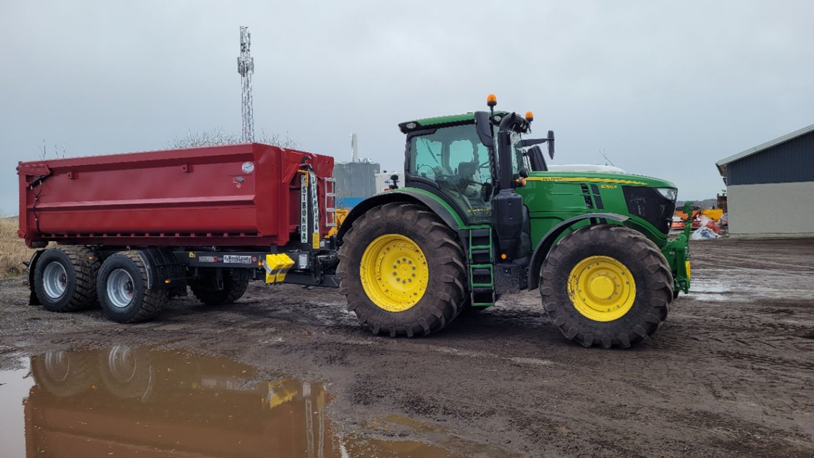 Muldenkipper типа Stronga HL210ST Kroghejsevogn, Gebrauchtmaschine в Vrå (Фотография 5)