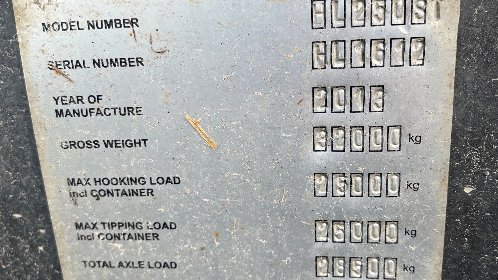 Muldenkipper del tipo Stronga HL250ST, Gebrauchtmaschine en Roskilde (Imagen 7)