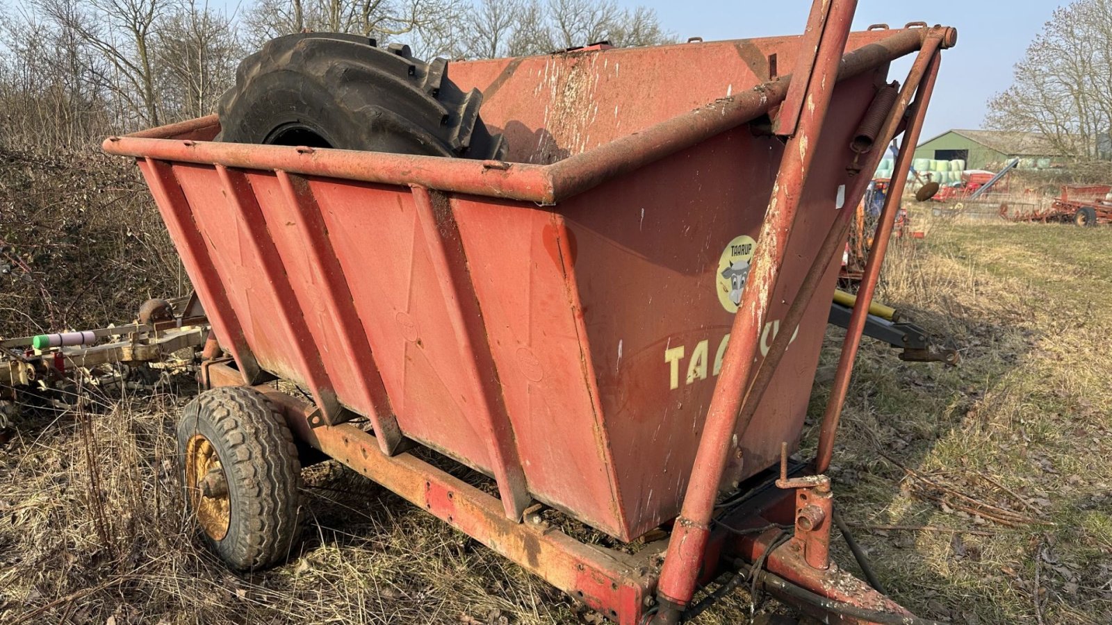 Muldenkipper typu Taarup T3 højtipvogn, Gebrauchtmaschine w øster ulslev (Zdjęcie 2)
