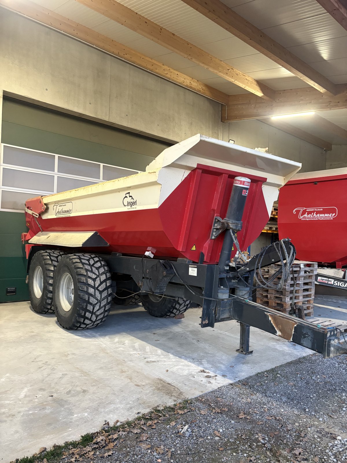 Muldenkipper del tipo Thalhammer TD 22 / 12P, Gebrauchtmaschine en Bruckberg (Imagen 1)