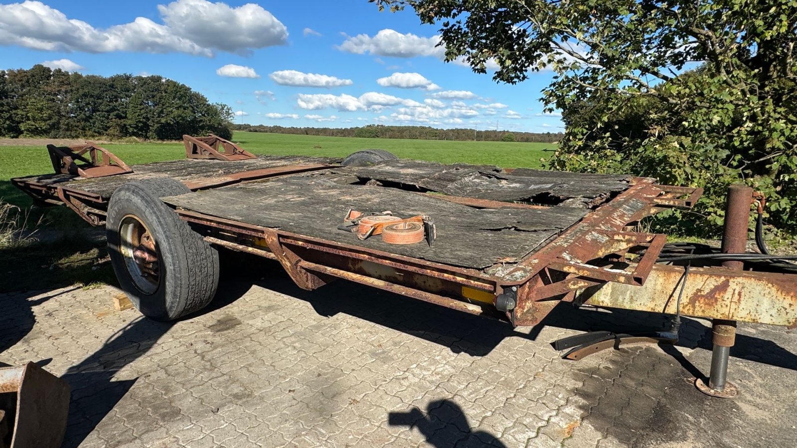 Muldenkipper типа Thor MASKINTRANSPORT VOGN MED TIP, Gebrauchtmaschine в Nørager (Фотография 6)