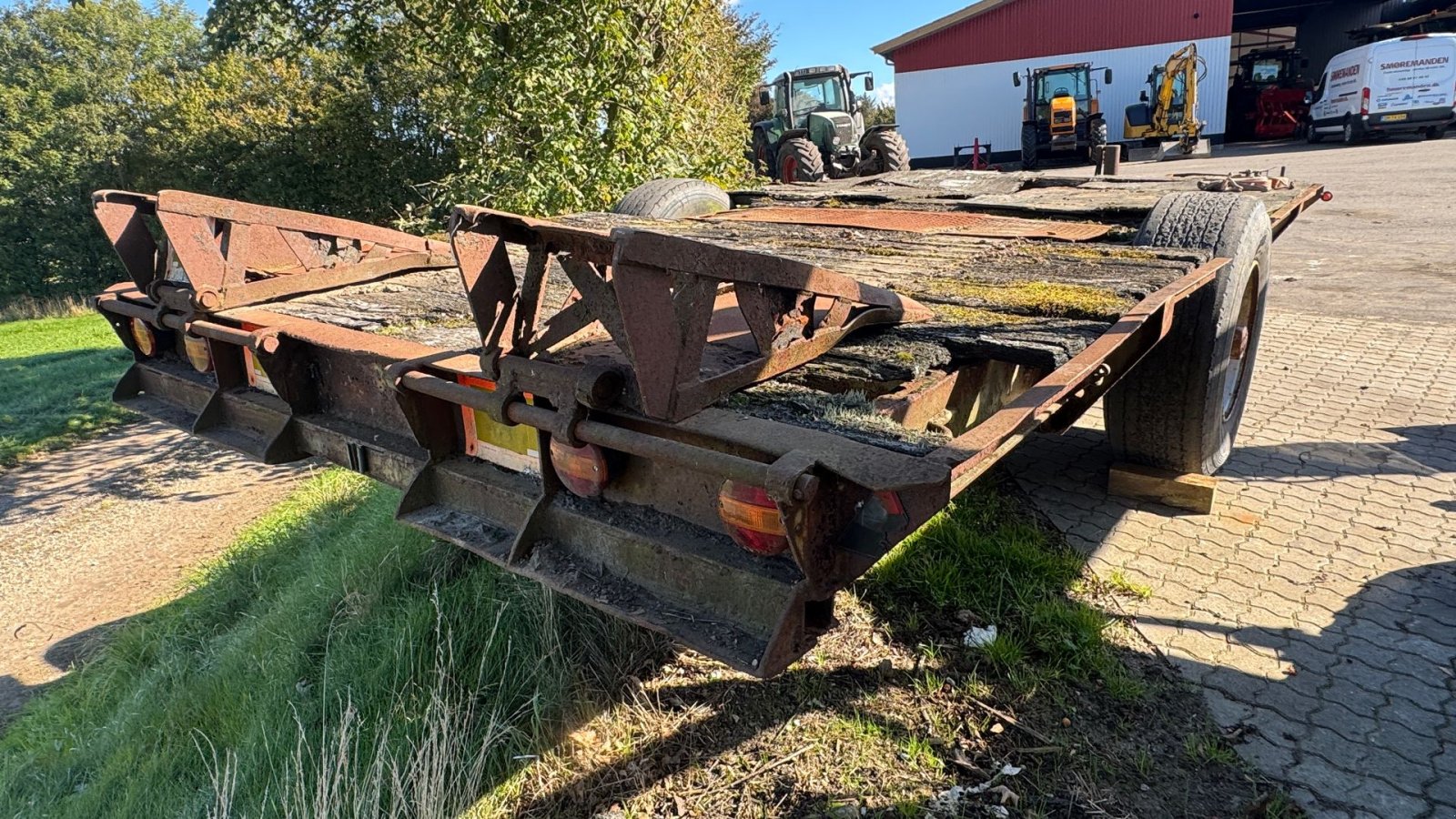 Muldenkipper типа Thor MASKINTRANSPORT VOGN MED TIP, Gebrauchtmaschine в Nørager (Фотография 7)