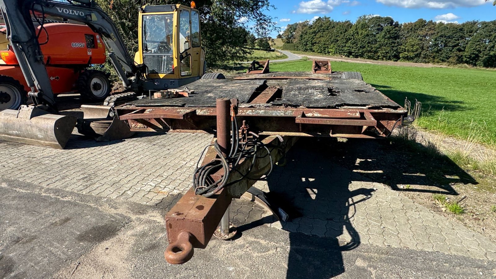 Muldenkipper типа Thor MASKINTRANSPORT VOGN MED TIP, Gebrauchtmaschine в Nørager (Фотография 3)