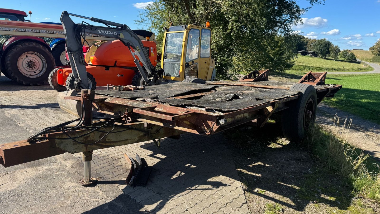 Muldenkipper типа Thor MASKINTRANSPORT VOGN MED TIP, Gebrauchtmaschine в Nørager (Фотография 1)