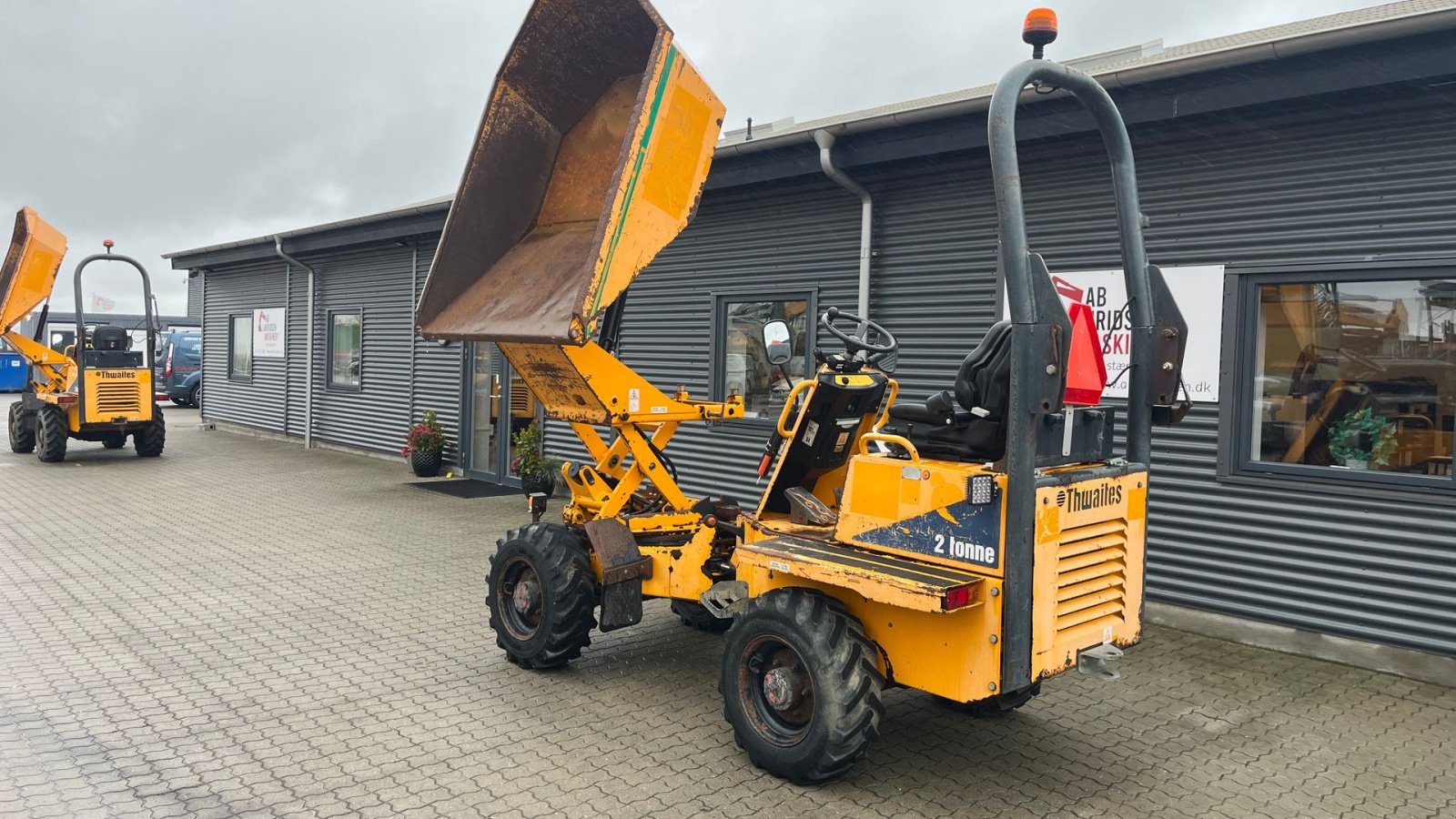 Muldenkipper tipa Thwaites 2 tons 2tons dumper med højtip og sving, Gebrauchtmaschine u Rønnede (Slika 3)