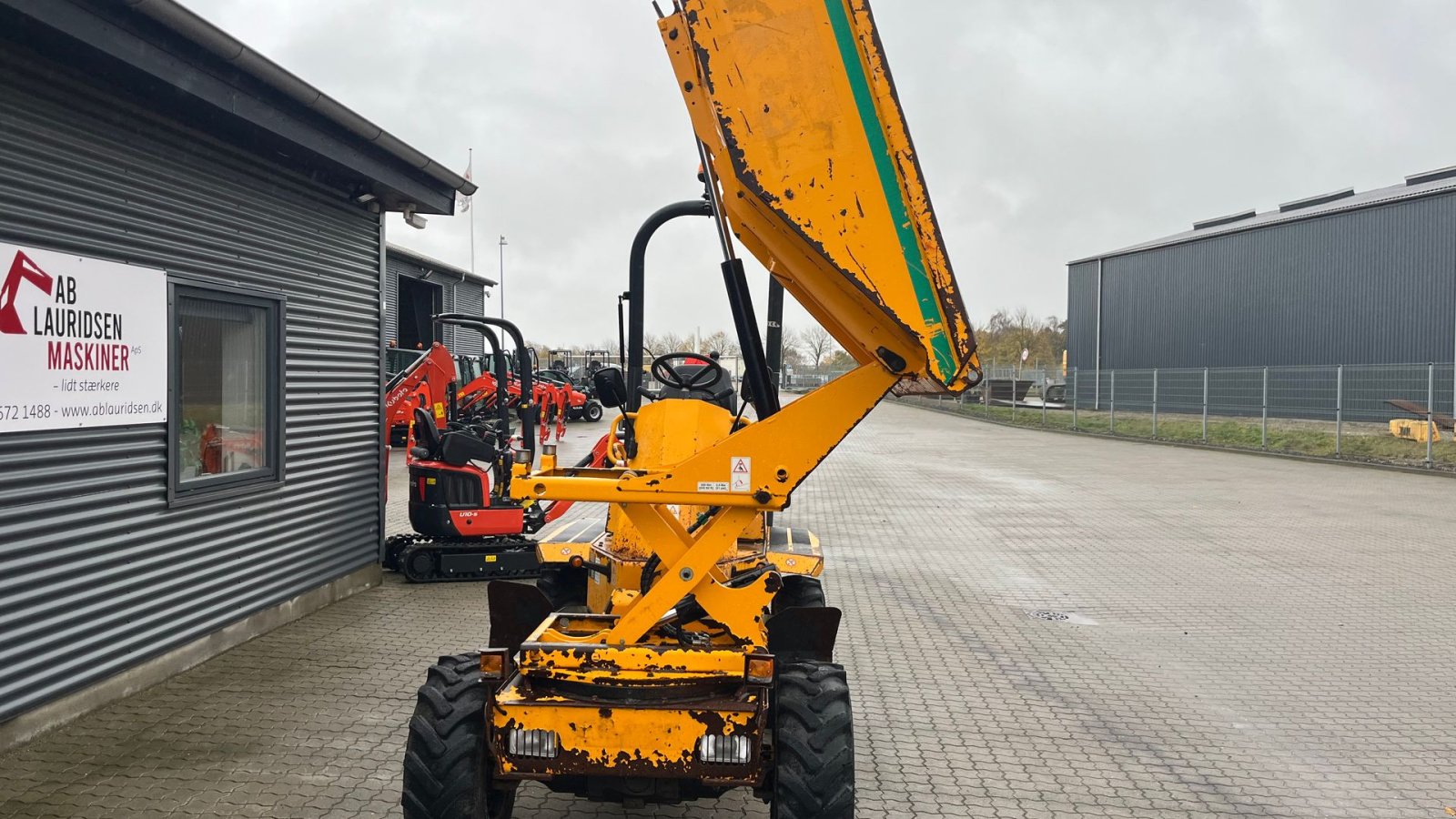 Muldenkipper tipa Thwaites 2 tons 2tons dumper med højtip og sving, Gebrauchtmaschine u Rønnede (Slika 12)