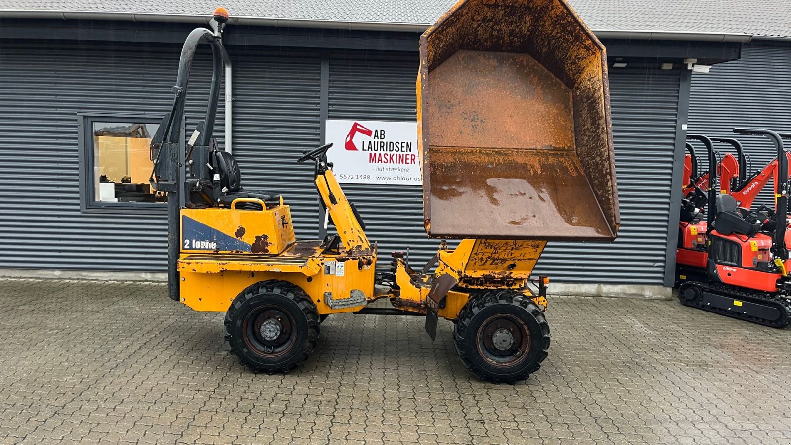 Muldenkipper типа Thwaites 2 tons Højtip og sving, Gebrauchtmaschine в Rønnede (Фотография 1)