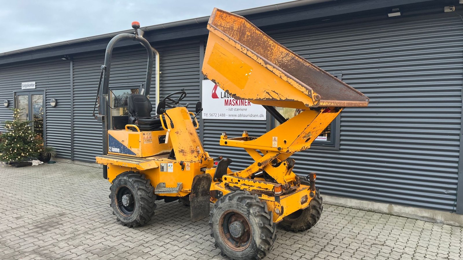 Muldenkipper typu Thwaites 2 tons Højtip og svingbar lad, Gebrauchtmaschine v Rønnede (Obrázek 2)