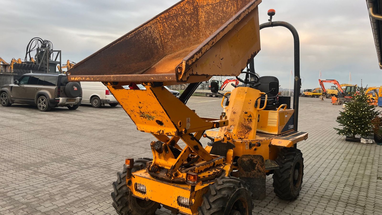 Muldenkipper typu Thwaites 2 tons Højtip og svingbar lad, Gebrauchtmaschine v Rønnede (Obrázek 4)