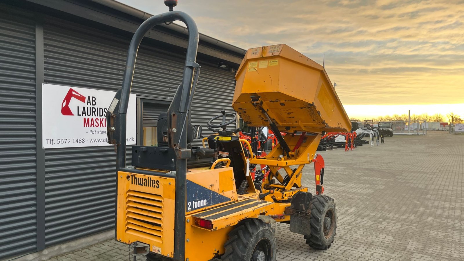 Muldenkipper typu Thwaites 2 tons Højtip og svingbar lad, Gebrauchtmaschine v Rønnede (Obrázek 7)