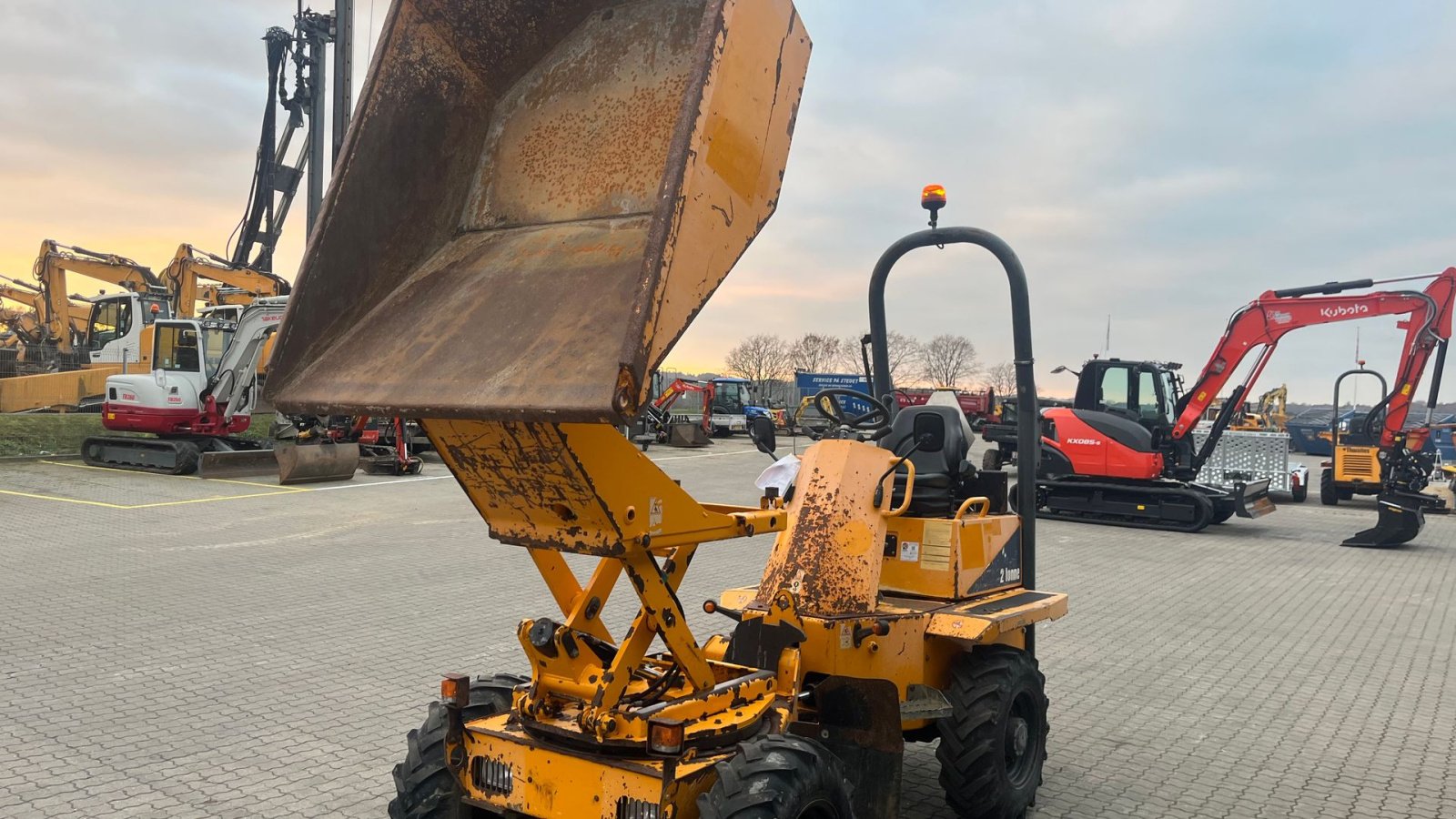 Muldenkipper tipa Thwaites 2 tons  kan køres på trailer, Gebrauchtmaschine u Rønnede (Slika 4)