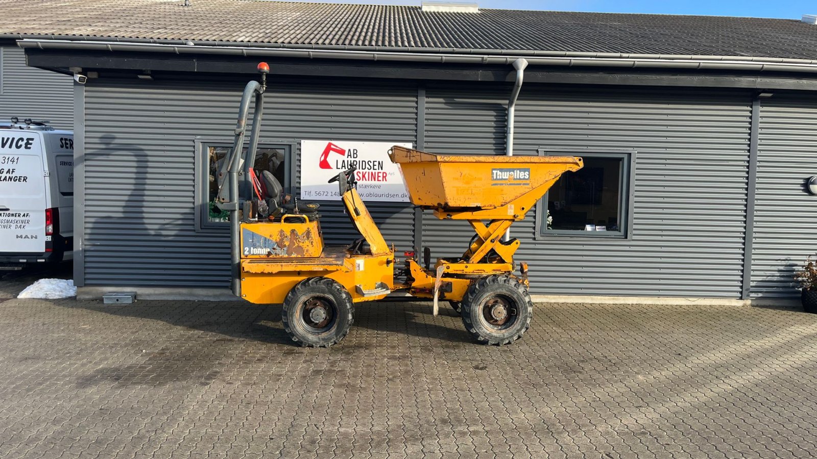 Muldenkipper of the type Thwaites 2 tons Mach 471 Højtip og sving., Gebrauchtmaschine in Rønnede (Picture 1)