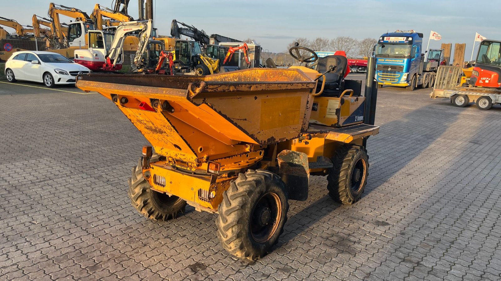 Muldenkipper типа Thwaites 2 tons Med højtip og sving, Gebrauchtmaschine в Rønnede (Фотография 5)