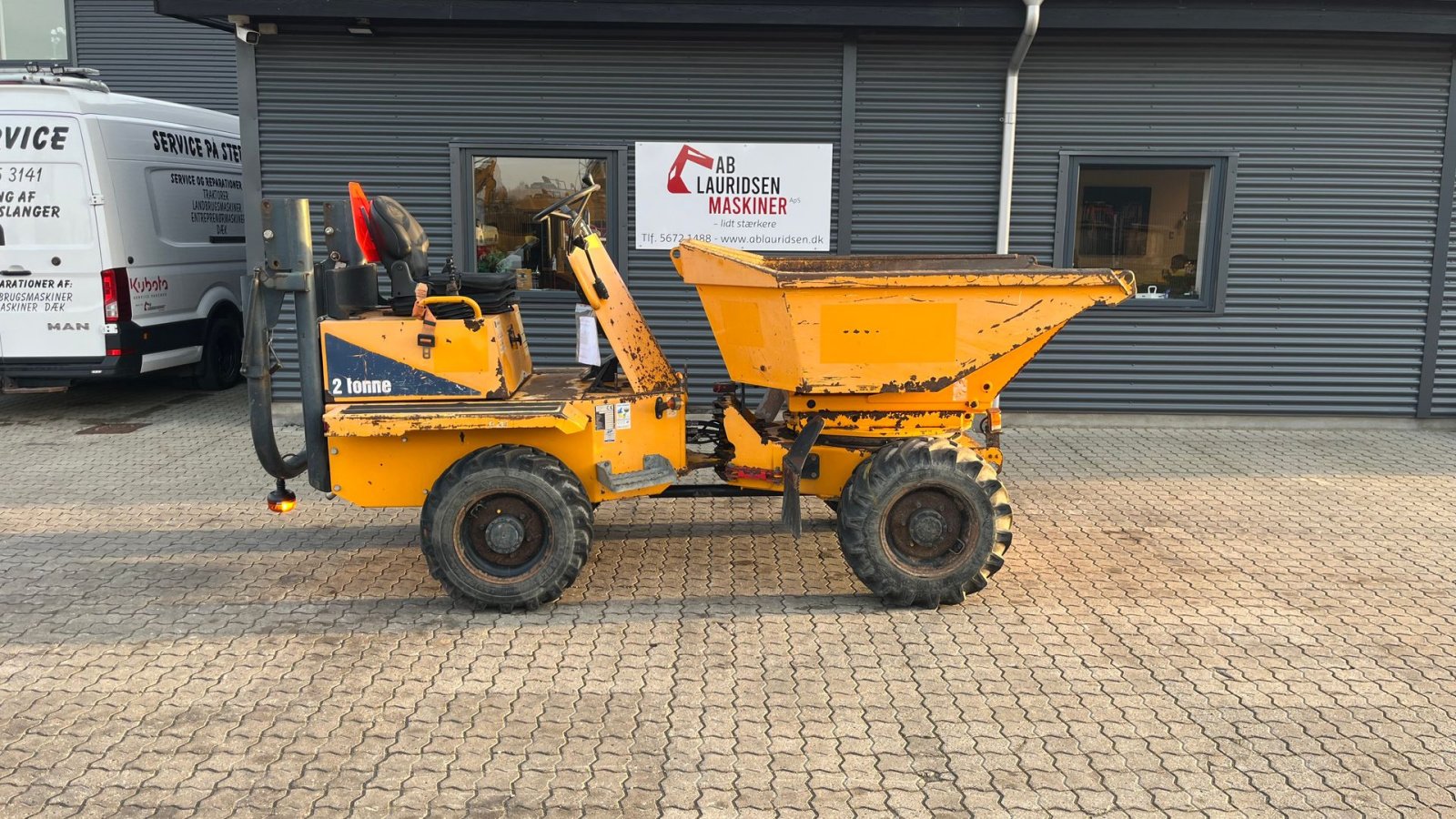 Muldenkipper типа Thwaites 2 tons Med højtip og sving, Gebrauchtmaschine в Rønnede (Фотография 2)