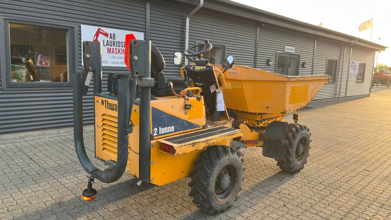 Muldenkipper типа Thwaites 2 tons Med højtip og sving, Gebrauchtmaschine в Rønnede (Фотография 3)