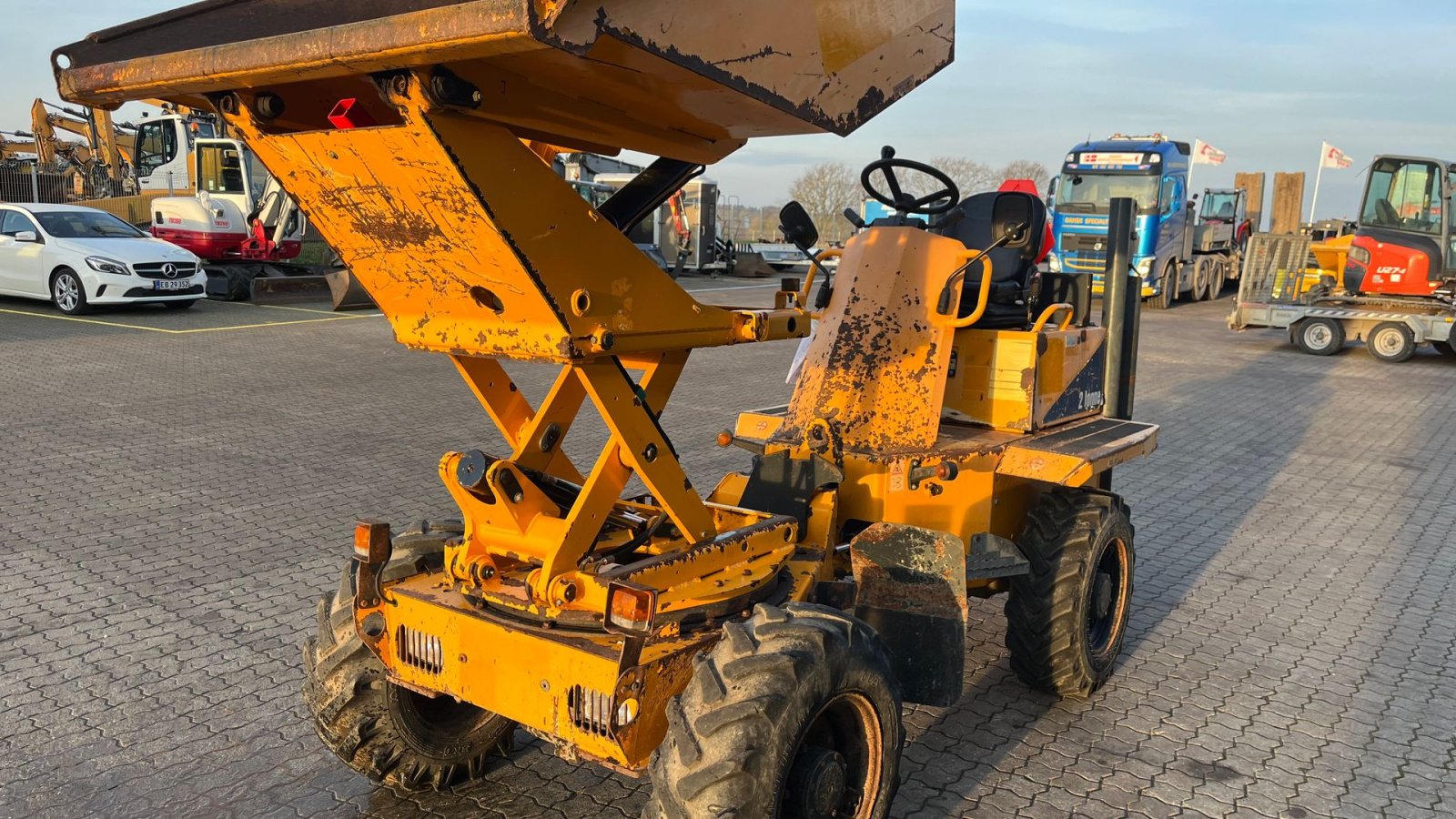 Muldenkipper типа Thwaites 2 tons Med højtip og sving, Gebrauchtmaschine в Rønnede (Фотография 8)