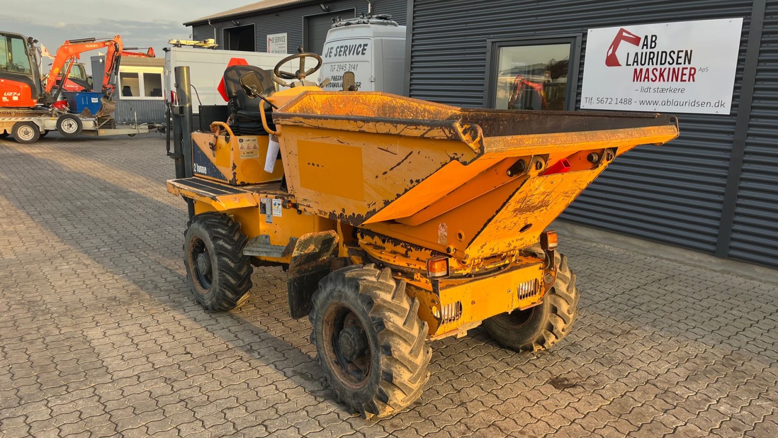 Muldenkipper типа Thwaites 2 tons Med højtip og sving, Gebrauchtmaschine в Rønnede (Фотография 12)