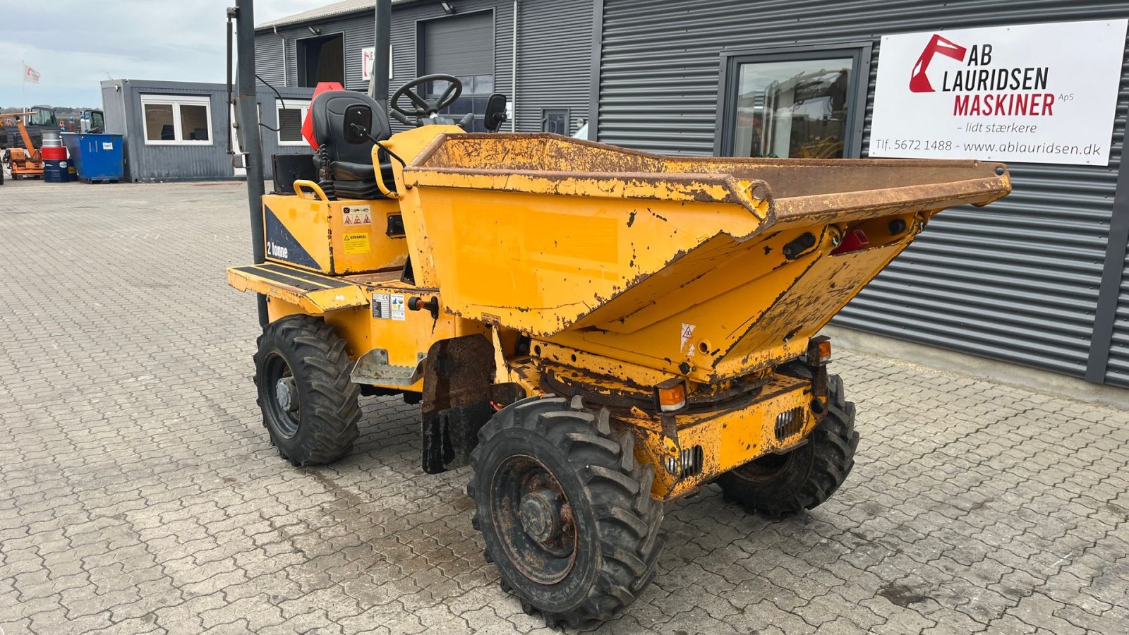 Muldenkipper типа Thwaites 2 tons svingbar lad og højtip, Gebrauchtmaschine в Rønnede (Фотография 15)