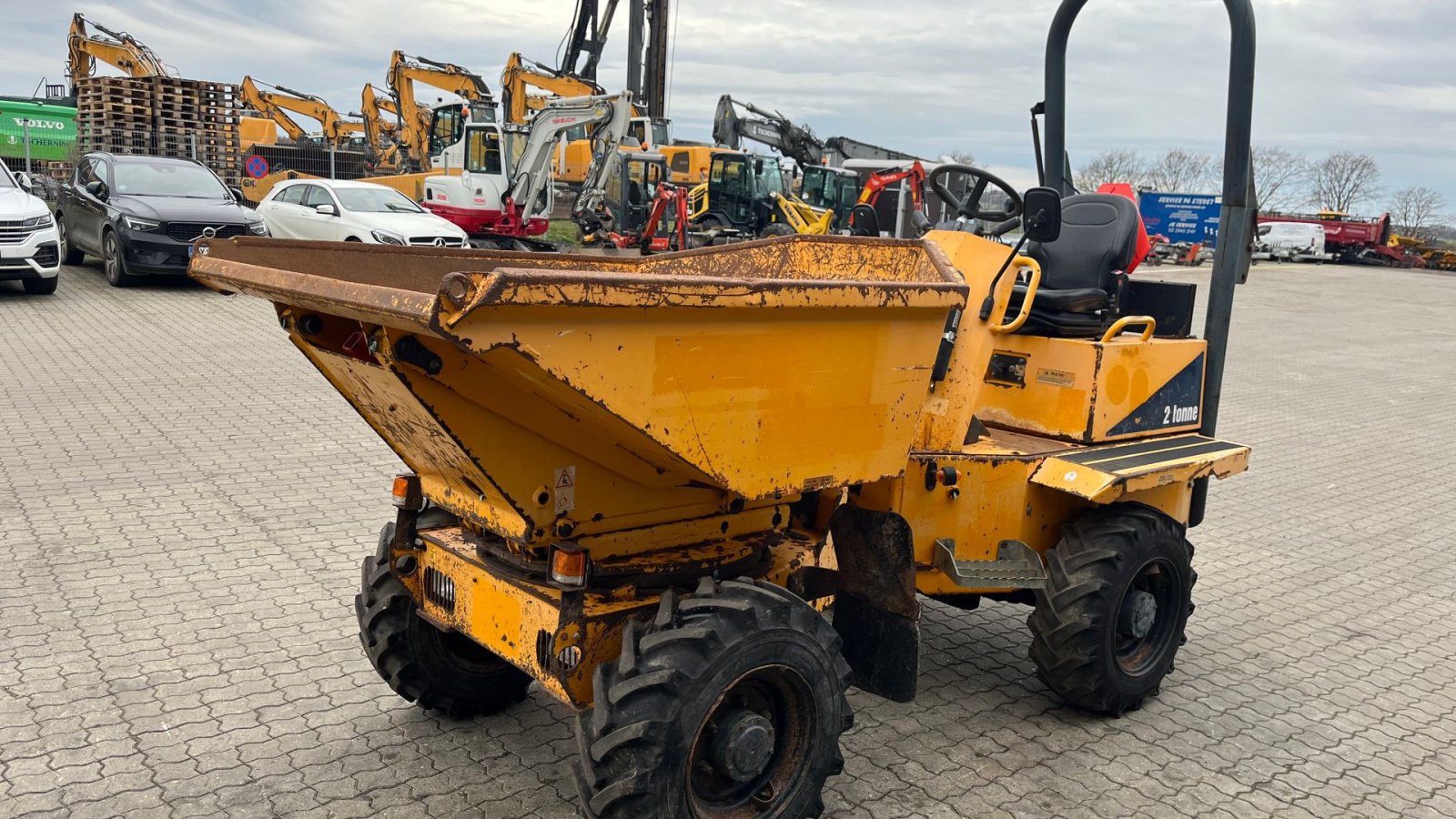 Muldenkipper типа Thwaites 2 tons svingbar lad og højtip, Gebrauchtmaschine в Rønnede (Фотография 5)