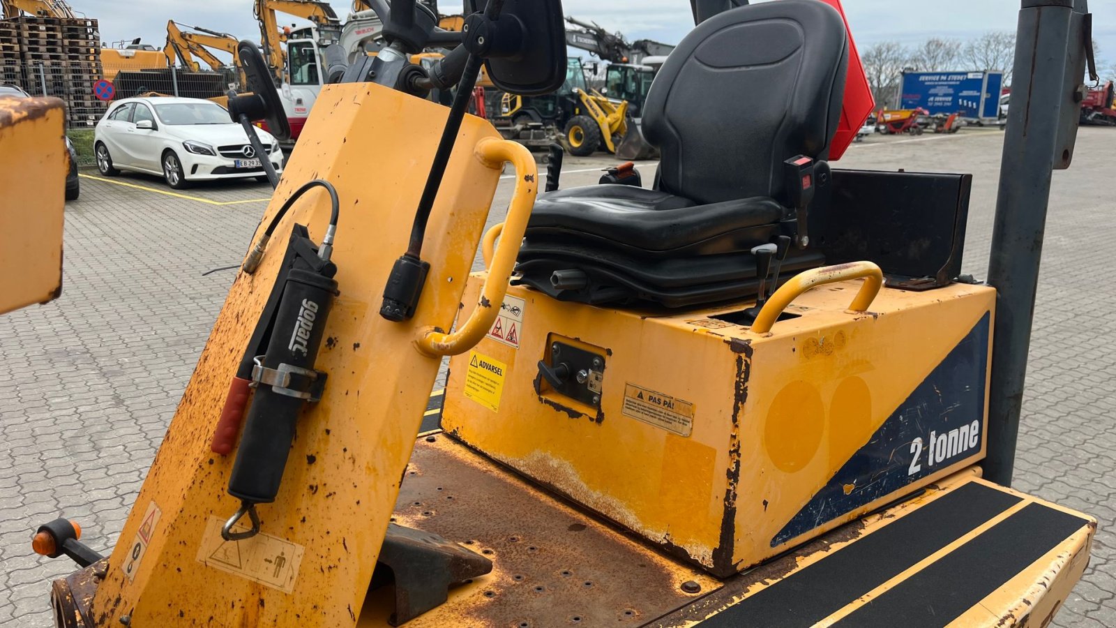 Muldenkipper типа Thwaites 2 tons svingbar lad og højtip, Gebrauchtmaschine в Rønnede (Фотография 7)