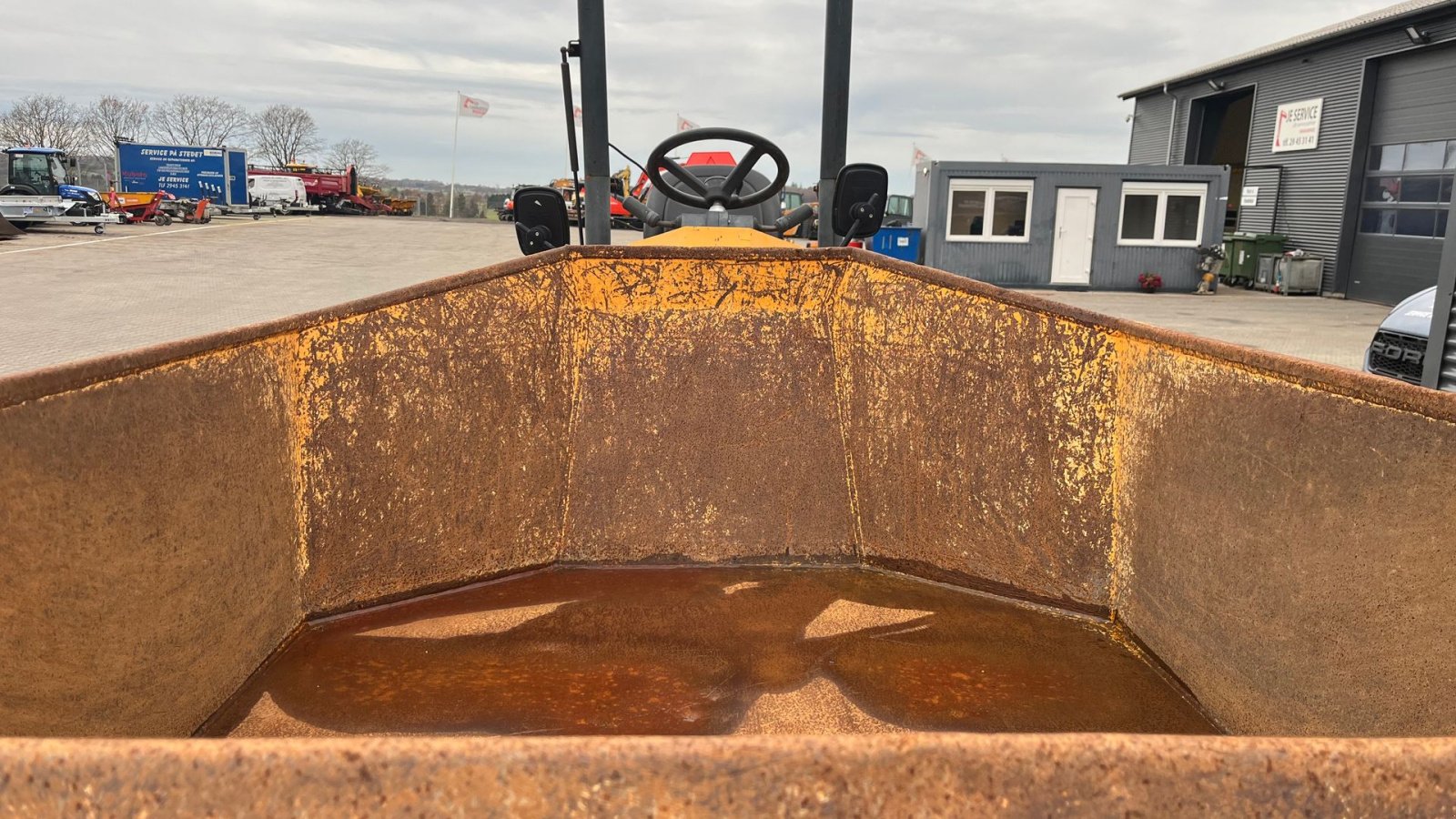 Muldenkipper типа Thwaites 2 tons svingbar lad og højtip, Gebrauchtmaschine в Rønnede (Фотография 13)