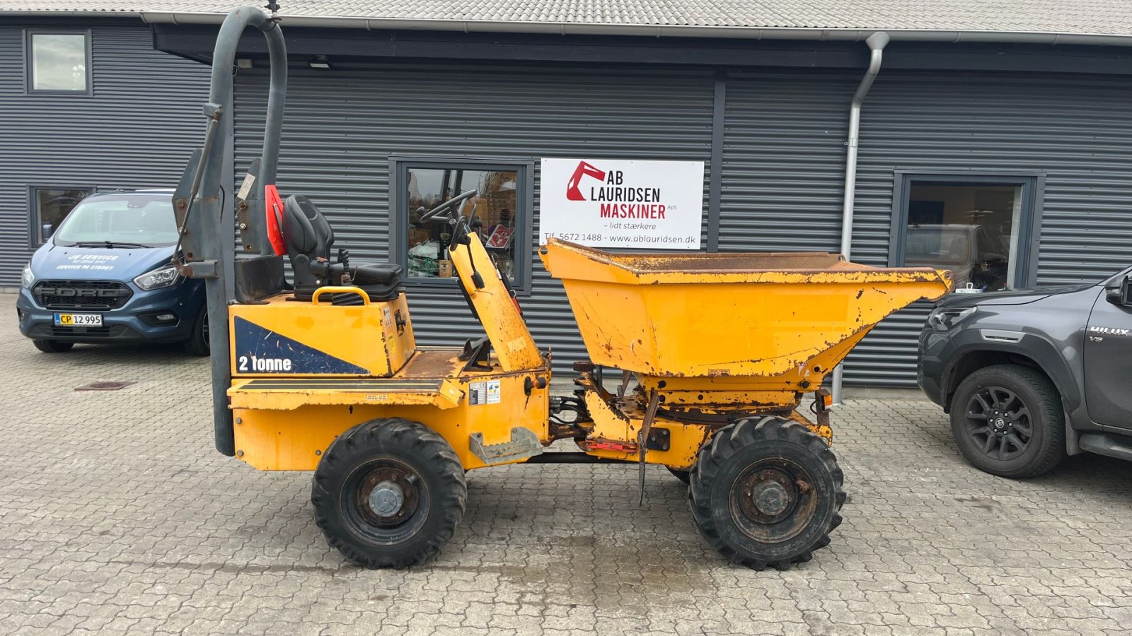 Muldenkipper типа Thwaites 2 tons svingbar lad og højtip, Gebrauchtmaschine в Rønnede (Фотография 2)