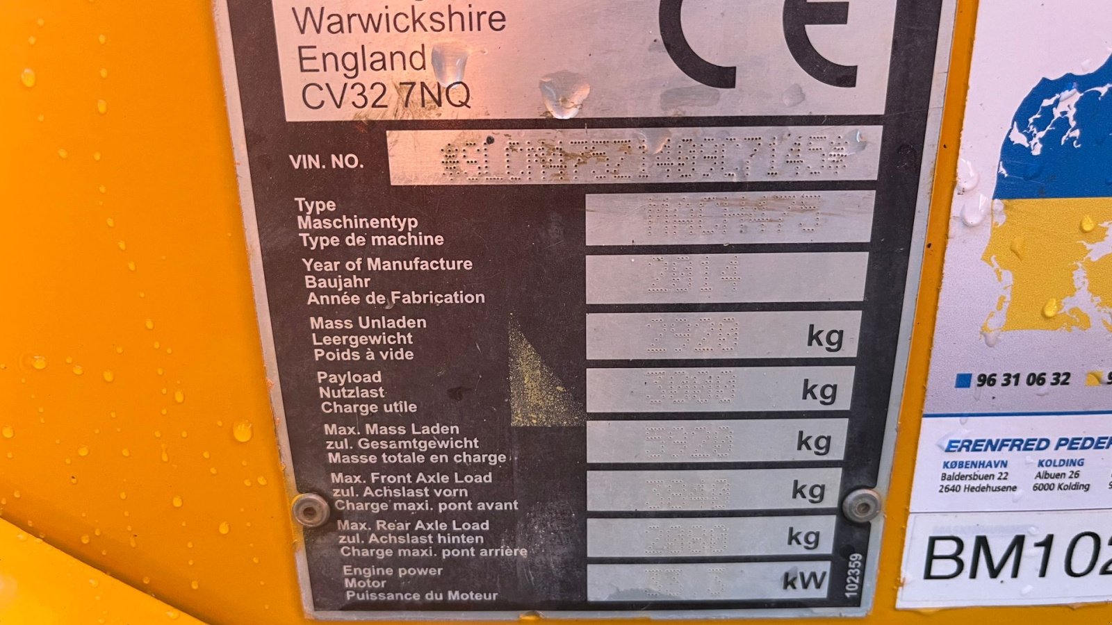 Muldenkipper типа Thwaites 3 T Højtip og svingbar lad Nymalet, Gebrauchtmaschine в Rønnede (Фотография 5)