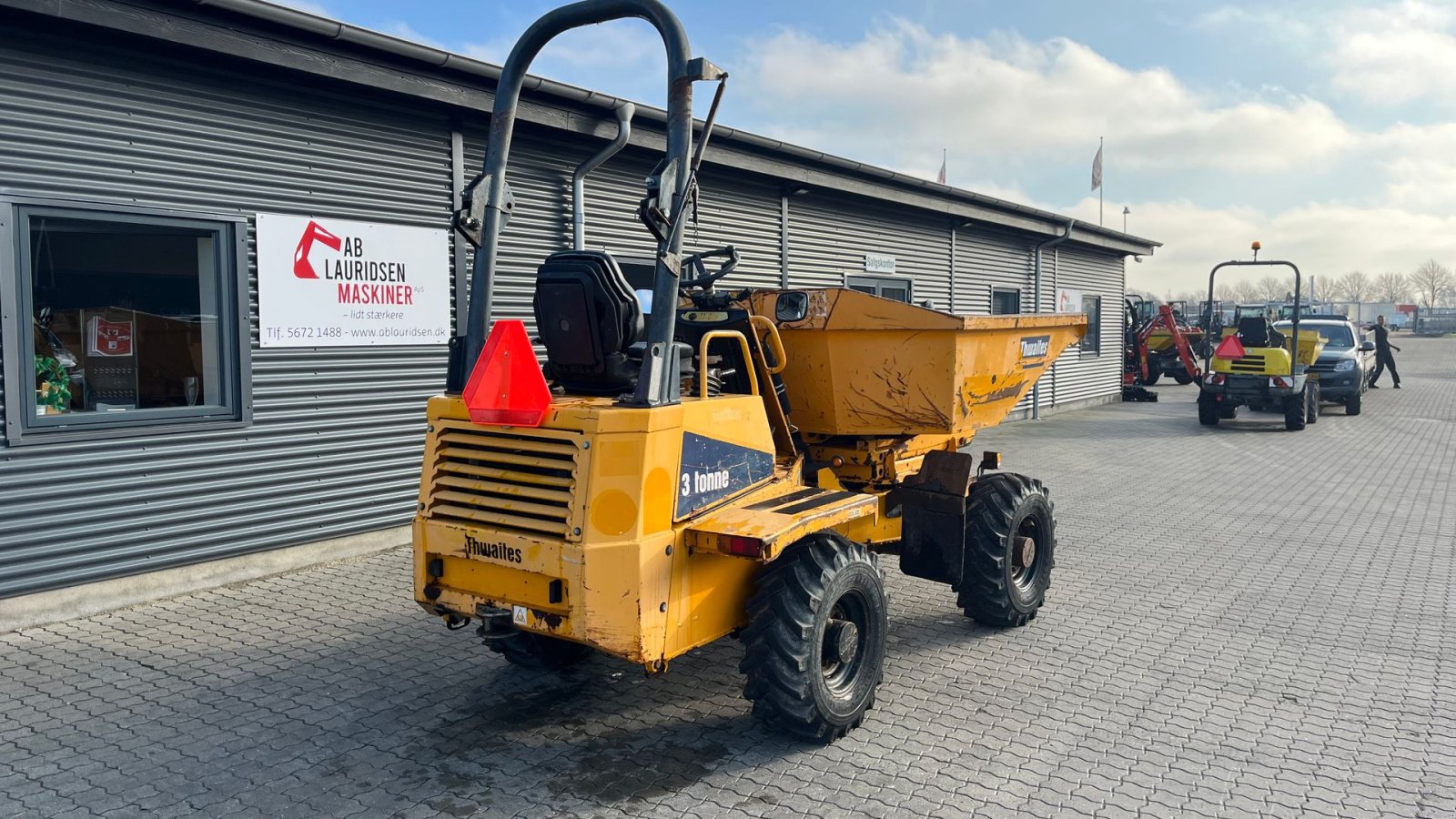 Muldenkipper типа Thwaites 3 T Med højtip og sving, Gebrauchtmaschine в Rønnede (Фотография 10)