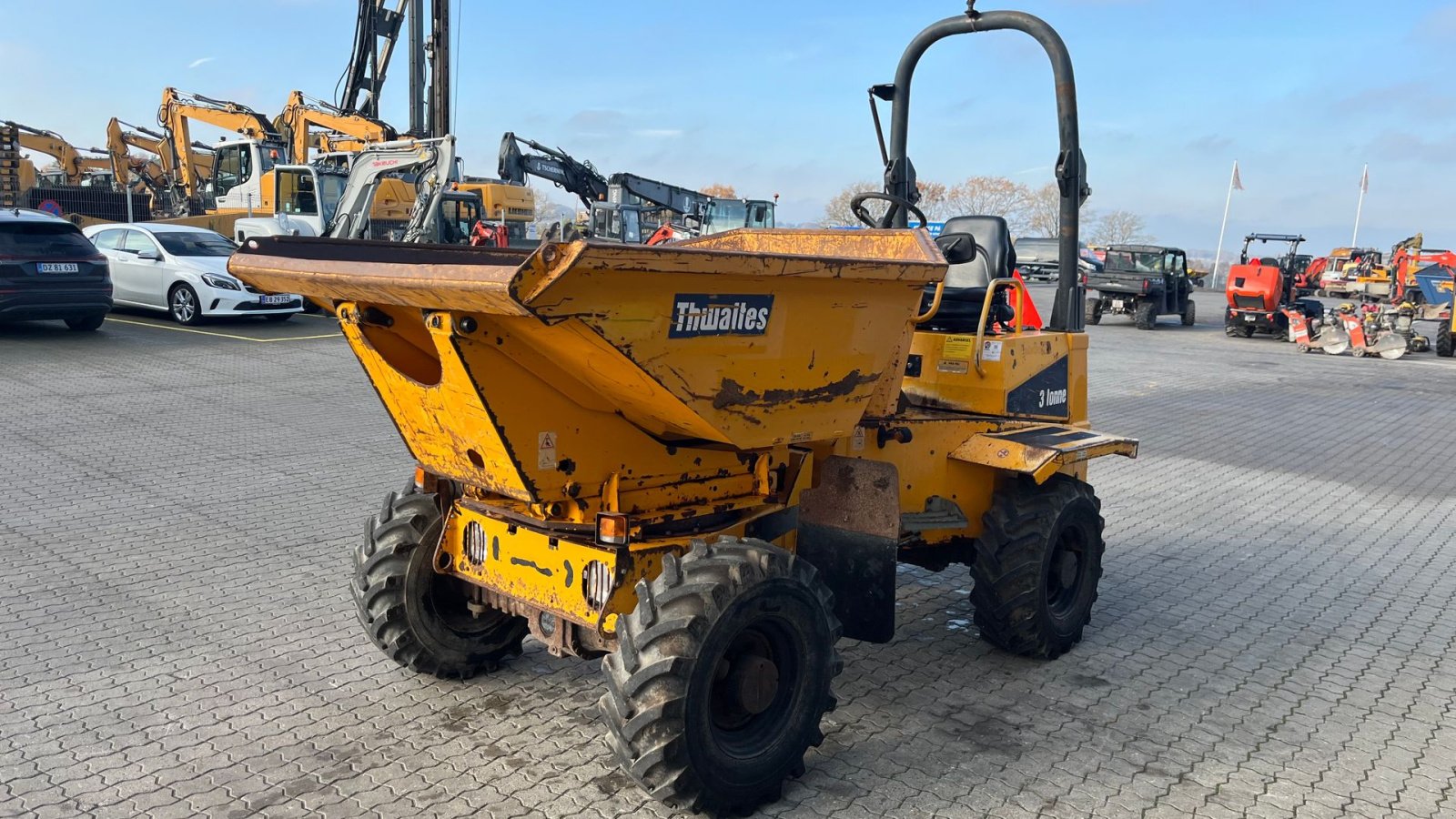 Muldenkipper типа Thwaites 3 T Med højtip og sving, Gebrauchtmaschine в Rønnede (Фотография 5)