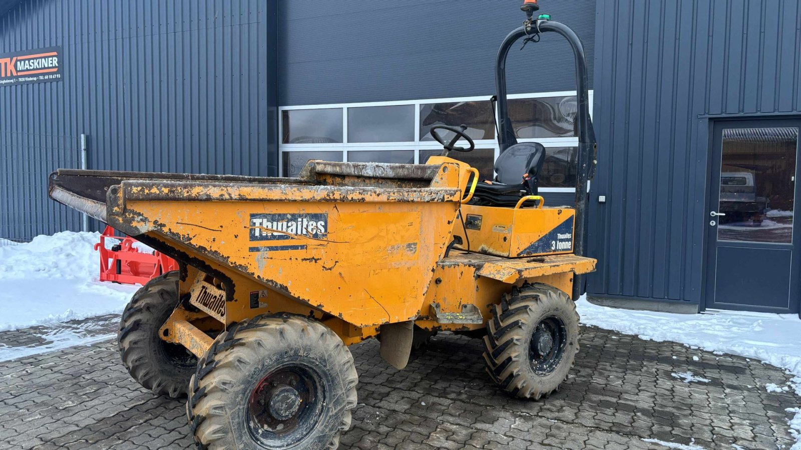 Muldenkipper типа Thwaites 3 tonne, Gebrauchtmaschine в Vinderup (Фотография 4)