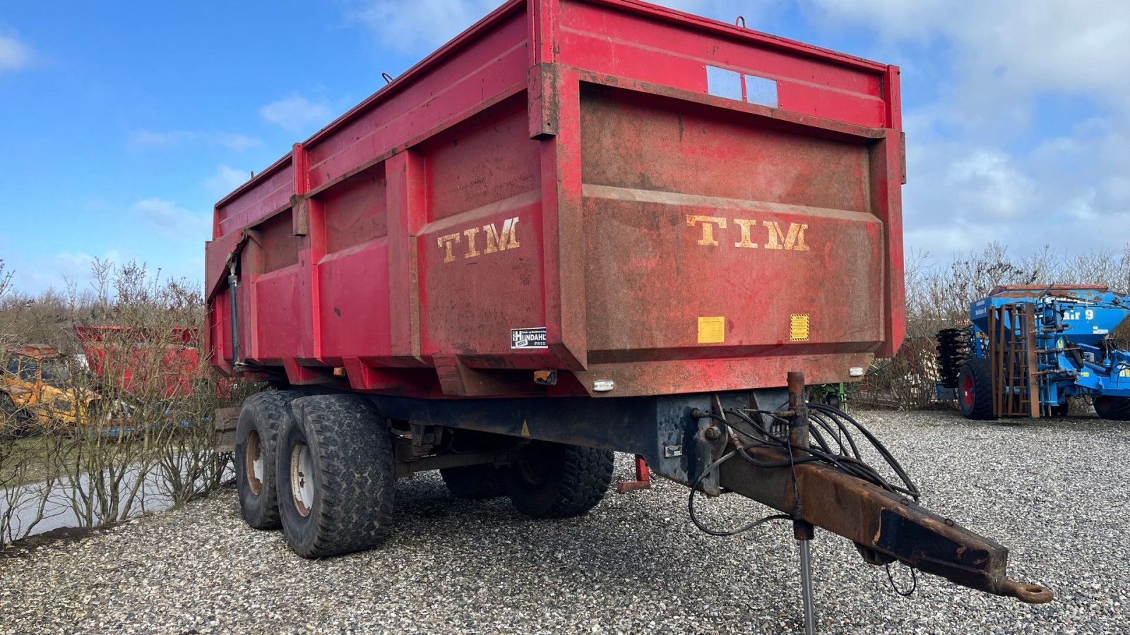 Muldenkipper van het type Tim 155/190 Græs sider medfølger, Gebrauchtmaschine in Løgstør (Foto 1)