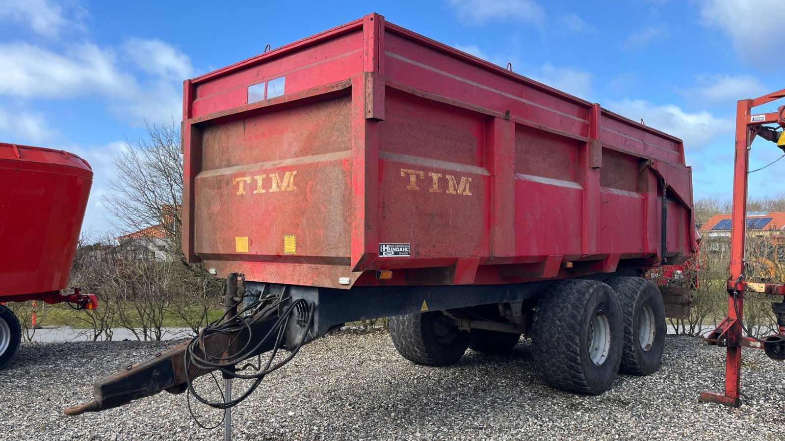 Muldenkipper van het type Tim 155/190 Græs sider medfølger, Gebrauchtmaschine in Løgstør (Foto 2)