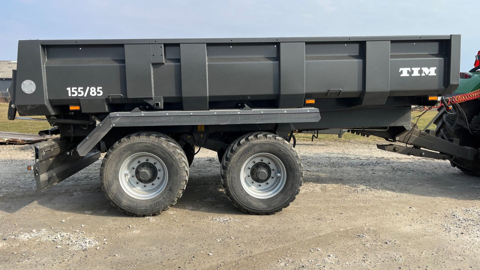 Muldenkipper Türe ait Tim 155/85 HARDOX Entreprenørvign m/kombibremser, Gebrauchtmaschine içinde Sakskøbing (resim 2)