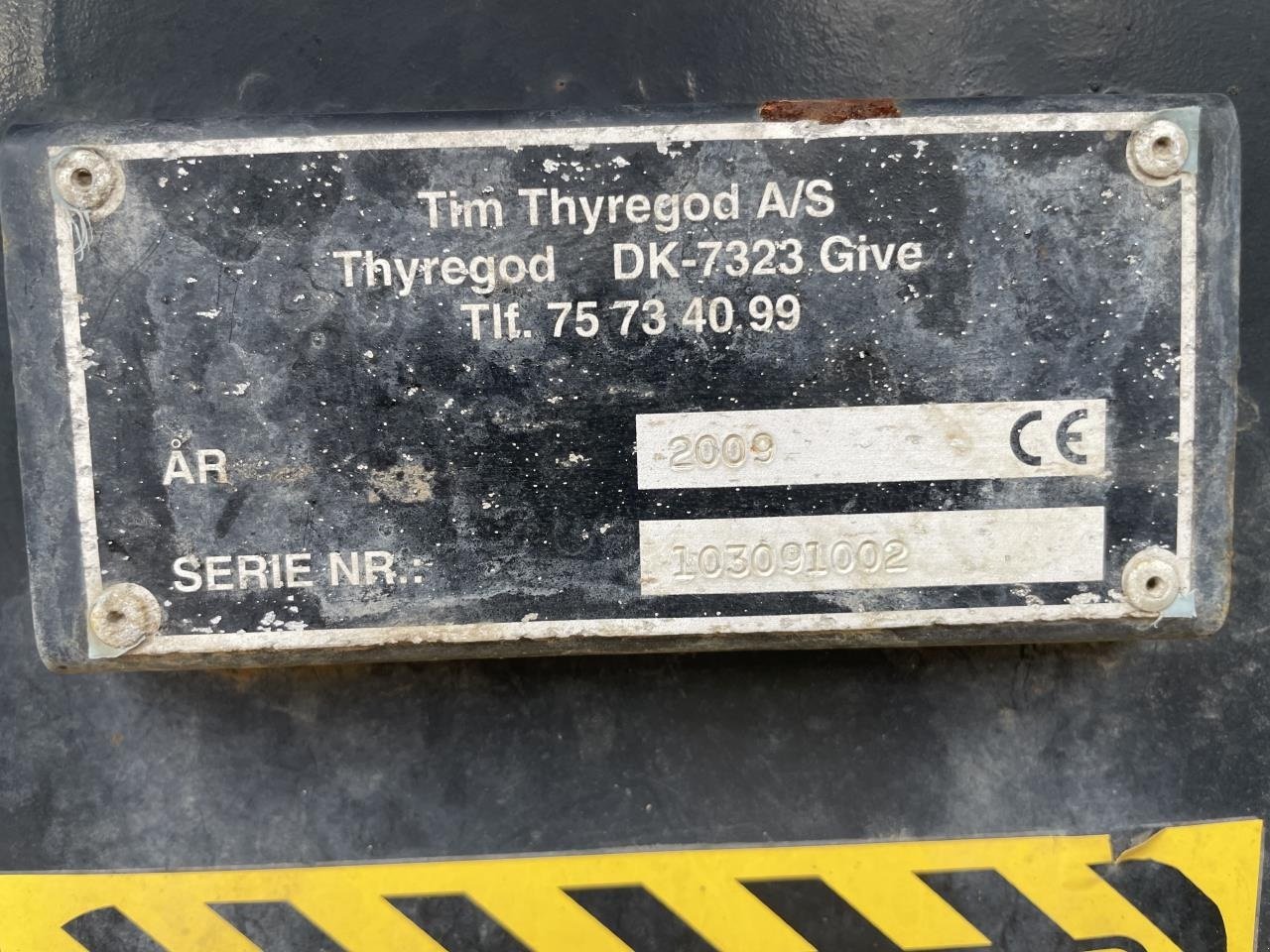 Muldenkipper des Typs Tim 180/230 TIPVOGN, Gebrauchtmaschine in Grindsted (Bild 6)