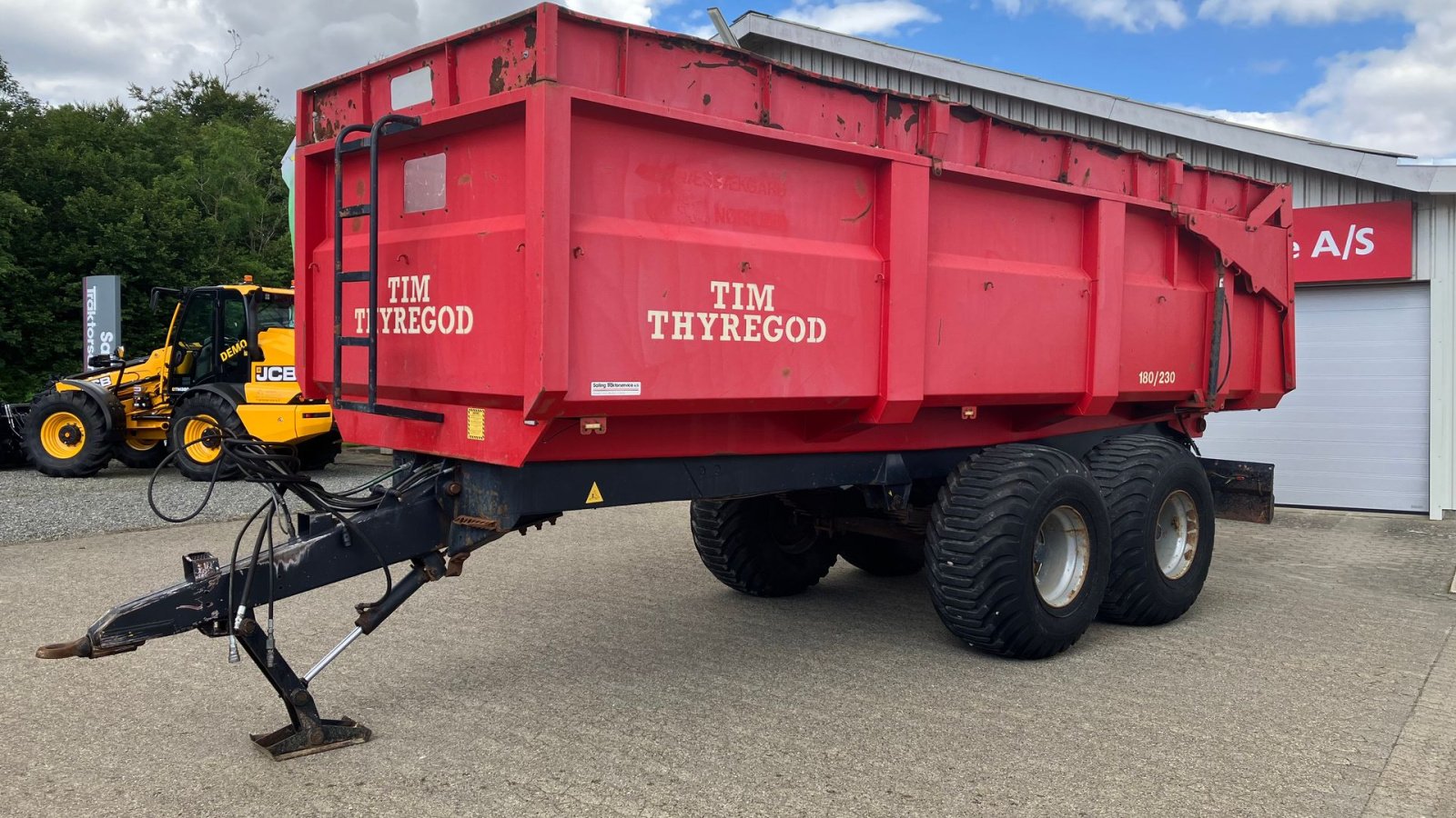Muldenkipper типа Tim 180/230 Tipvogn., Gebrauchtmaschine в Spøttrup (Фотография 1)