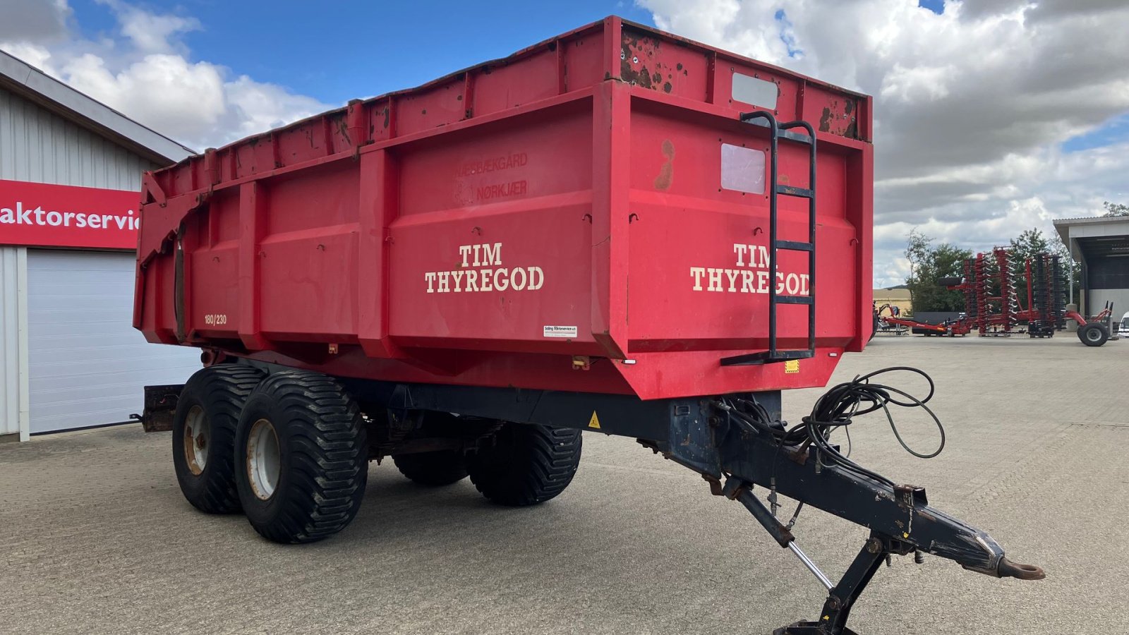 Muldenkipper типа Tim 180/230 Tipvogn., Gebrauchtmaschine в Spøttrup (Фотография 8)