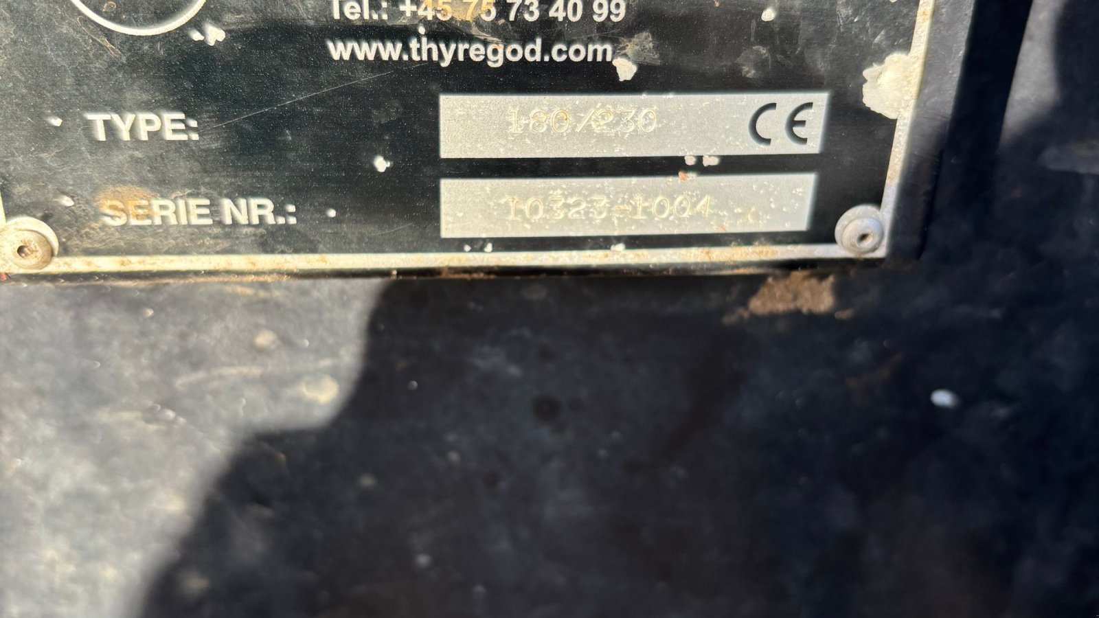 Muldenkipper типа Tim 180/230, Gebrauchtmaschine в Horsens (Фотография 5)