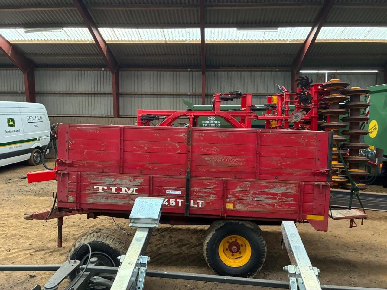 Muldenkipper Türe ait Tim 4,5 TONS, Gebrauchtmaschine içinde Videbæk (resim 4)