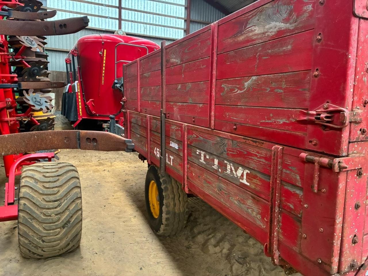 Muldenkipper Türe ait Tim 4,5 TONS, Gebrauchtmaschine içinde Videbæk (resim 3)